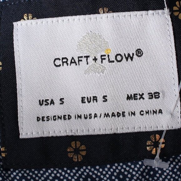 Craft + Flow Button Down Shirt, Men's Size Small, NWT - Picture 8 of 9